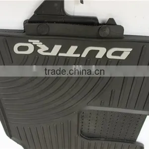 Custom Branded Logo Front & Rear Rubber Car Truck Floor Mat for Hino Dutro thumbnail-2