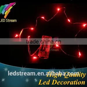 2AA Battery Powered 1M 10 Led Silver Color Copper Wire Mini Fairy String Light Lamp For Christmas Holiday Wedding Party thumbnail-5