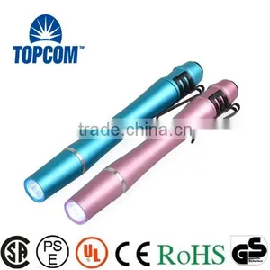 Doctor's Choice LED Pocket Size Flashlight With Metal Clip Mini Torchlight thumbnail-1