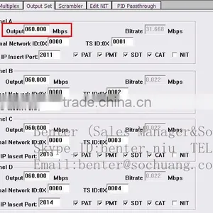 IP Multplexer Scrambler (64*IP-UDP/multicast Gigabit In,4*ASI Out) thumbnail-2