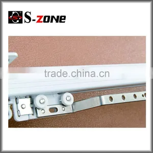 220v Motorized Motor Remote Control Electric Curved Curtain Track/curtain Rail thumbnail-4