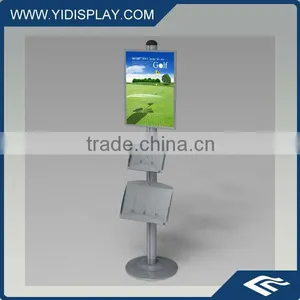 Floorstanding Metal Literature Holder thumbnail-1