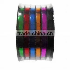 HOT SALE Six Channels Christmas Party Shiny Metallic Poly Curly Ribbon Spool thumbnail-1