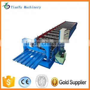 High Efficiency Continuous Wall Panel Roll Forming Machine thumbnail-1