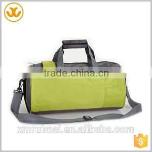 Fashion Outdoor Convenient Folding Cheap Nylon Duffel Wholesale Gym Bag thumbnail-1