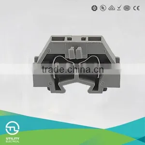 400V 18A DIN Rail Mount Spring Type Terminal Blocks With Rated Section 0.8-1.5mm2 thumbnail-1
