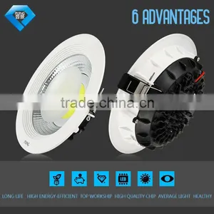 Aluminium Lightig Models for Homes COB Recessed LED Downlight thumbnail-1