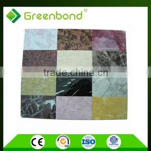 Greenbond Aluminum Composite Polyethylene Core Marble Acp Marble Wall Cladding thumbnail-5