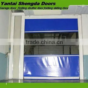 Automatic Remote Control High Speed Rolling Door Industrial Door Panel thumbnail-1