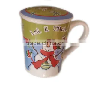 Ceramic Mug With Lip thumbnail-4