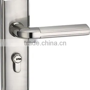 American Style Lower Price Keyed Entry Satin Stainless Steel Small Mortise Lock for Residential thumbnail-3