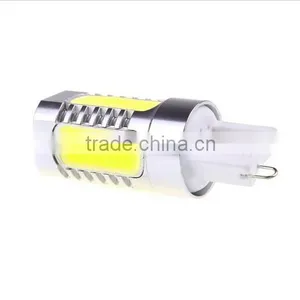 Energy-saving 700Lm 220V G9 Socket 8W 5 SMD COB LED Light Bulb Lamp White Light and Warm White Light thumbnail-2