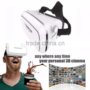 VR BOX 2.0 Version 2 VR Virtual Reality Glasses ,Smart Bluetooth Wireless Mouse , Remote Control Gamepad thumbnail-3