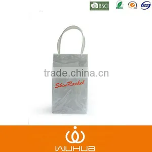 Printing Clear Soft PVC Handbag For Female With Customized Logo thumbnail-1