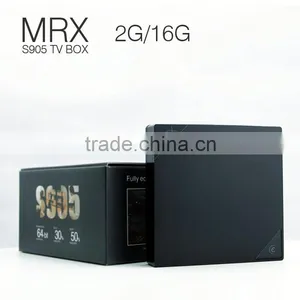 2016 New Android5.1 tv Box Quad Core Amlogic S905 2G/16G Android TV BOX S905 thumbnail-1