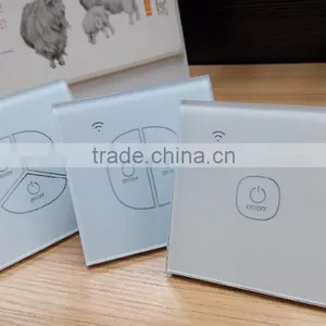 High Quality New Design Electric Smart Home Touch Screen Light Switch Wall Switch thumbnail-2