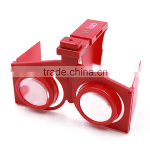 2016 New Foldable 3D VR Fold Mini Portable 3D VR Glasses Cheap 3D Virtual Reality Glasses Folding VR Fold Support 4~6inch Phones thumbnail-3