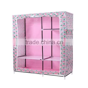 Modern Popular Fashion Folding Textile Wardrobe thumbnail-5