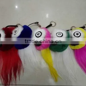 New Fashion Charm Cute Mink Fur Monster Hot Sale thumbnail-3
