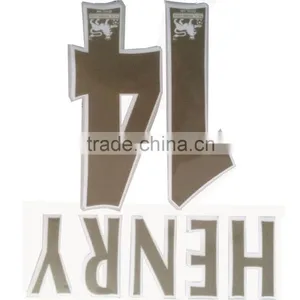 Jersey Numbers and Letters Nameset and Number Flock Washable Iron on Transfer Paper thumbnail-1