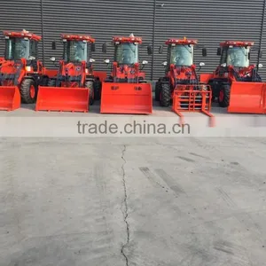 1t Mini Wheel Loader With Joystick and Quick Change thumbnail-2