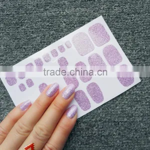 Self-adhesive High Quality Glitter Powder Nail Art Sticker thumbnail-1