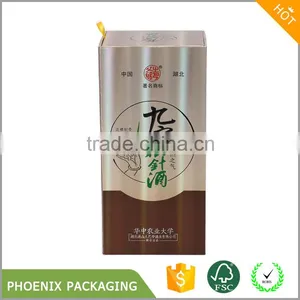 Eco-friendly Customized Design Printed Paper Wine Packaging Box thumbnail-1