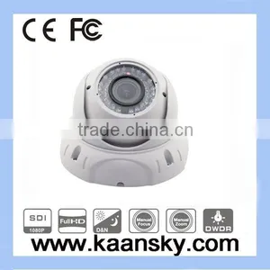 Full HD SDI IR Waterproof Dome 1080P Camera/varifocal Lens 2.8-12mm Auto Iris Lens thumbnail-1