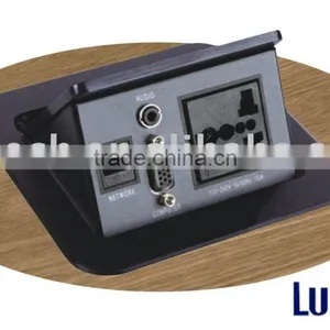 Desktop / Tabletop Pop up Power Socket Outlet,hidden Desk Outlet thumbnail-1