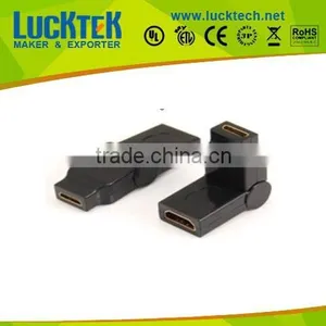 Mini HDMI Female to HDMI Female Adaptor,swing Type thumbnail-1
