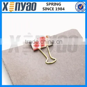 Logo Print Colorful Metal Binder Clips thumbnail-6