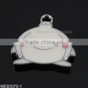 Cartoon Animal Enamel Zinc Alloy Charm Pendant thumbnail-1