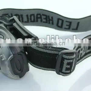 Adjustable 1W + 3 Red LED Headlamp thumbnail-1