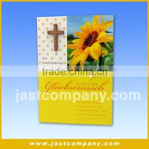 Custom Designed Full Color A5 Paper Two Fold Greeting Card thumbnail-1