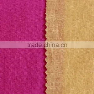 Plain Dyed Solid Color Woven Linenette Blend Nylon Viscose Fabric thumbnail-6
