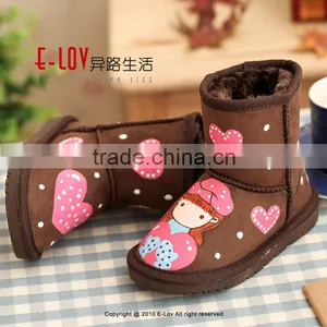 NO.U038C Hot Sales High Quality and Cheap China Kids Boots Wholesale thumbnail-4