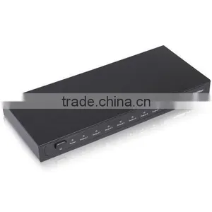 1x8 8 Ports HDMI Powered Splitter for Full HD 1080P & 3D Support (One Input To Eight Outputs) thumbnail-1