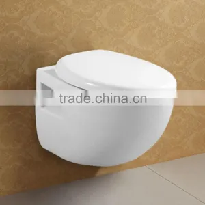 Wall Mounted Soft Closing Seat Cover Toilet Set thumbnail-2