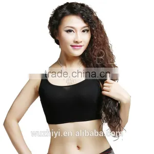 Wuchieal Belly Dance Modal Top With Straps in 5 Colors thumbnail-1