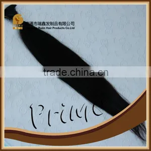 100% Virgin Raw Single Drawn Human Hair Extension Material thumbnail-1