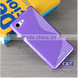 C&T Factory Supply High Quality Fancy TPU Back Cover for Sony E3 thumbnail-6