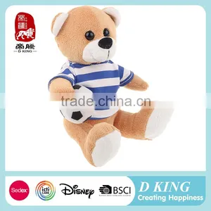 Stuffed Toy T-shirt Sports Toys Wholesale Teddy Bear thumbnail-5