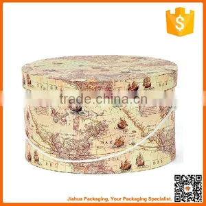 Large Paper Packaging Round Box Carton thumbnail-1