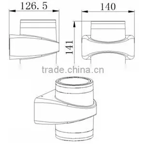 W-3037 IP54 12W Electrical up and Down LED Wall Light Fitting thumbnail-3