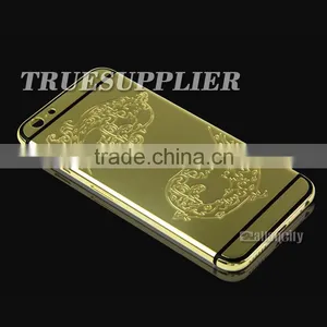 for Iphone 6 Plus 24k Gold Housing,new for Apple Iphone 6 Plus Gold Housing,for Apple Iphone 6 Plus Housing Gold Color thumbnail-1