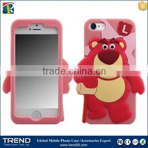 for Iphone 6 6s Monster Cute Cartoon Silicon Case thumbnail-2