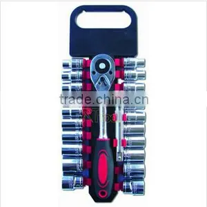 19pcs 1/2" Hardware Stock Mini Socket Tool Set thumbnail-1