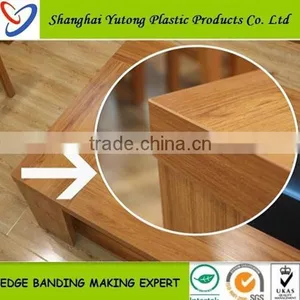 Shanghai Factory Paneling Furniture Pvc Table Corner Profiles Pvc Edgebanding thumbnail-1