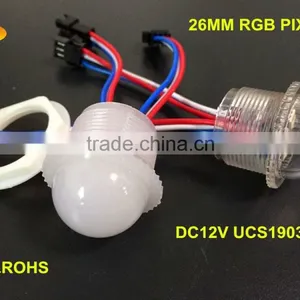 DC12v Program 26mm 3pcs 5050 Led Chip Carnival Cabochon Light thumbnail-1