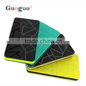 Fashional Rubber Slim Powerbank 4000/8000mah Flat thumbnail-1